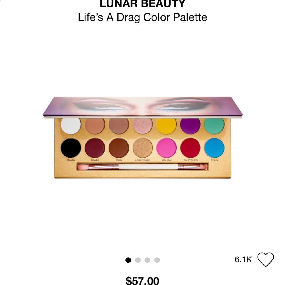 Lunar beauty - life’s a drag color palette